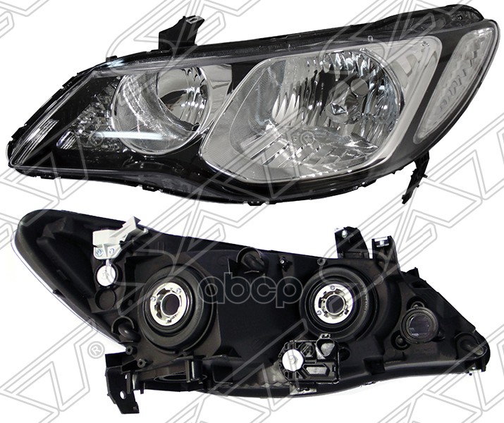 

Фара Honda Civic 05-11 Lh (левый) 4d Под Эл. Корректор, Поворот Белый Sat арт. ST-217-1159