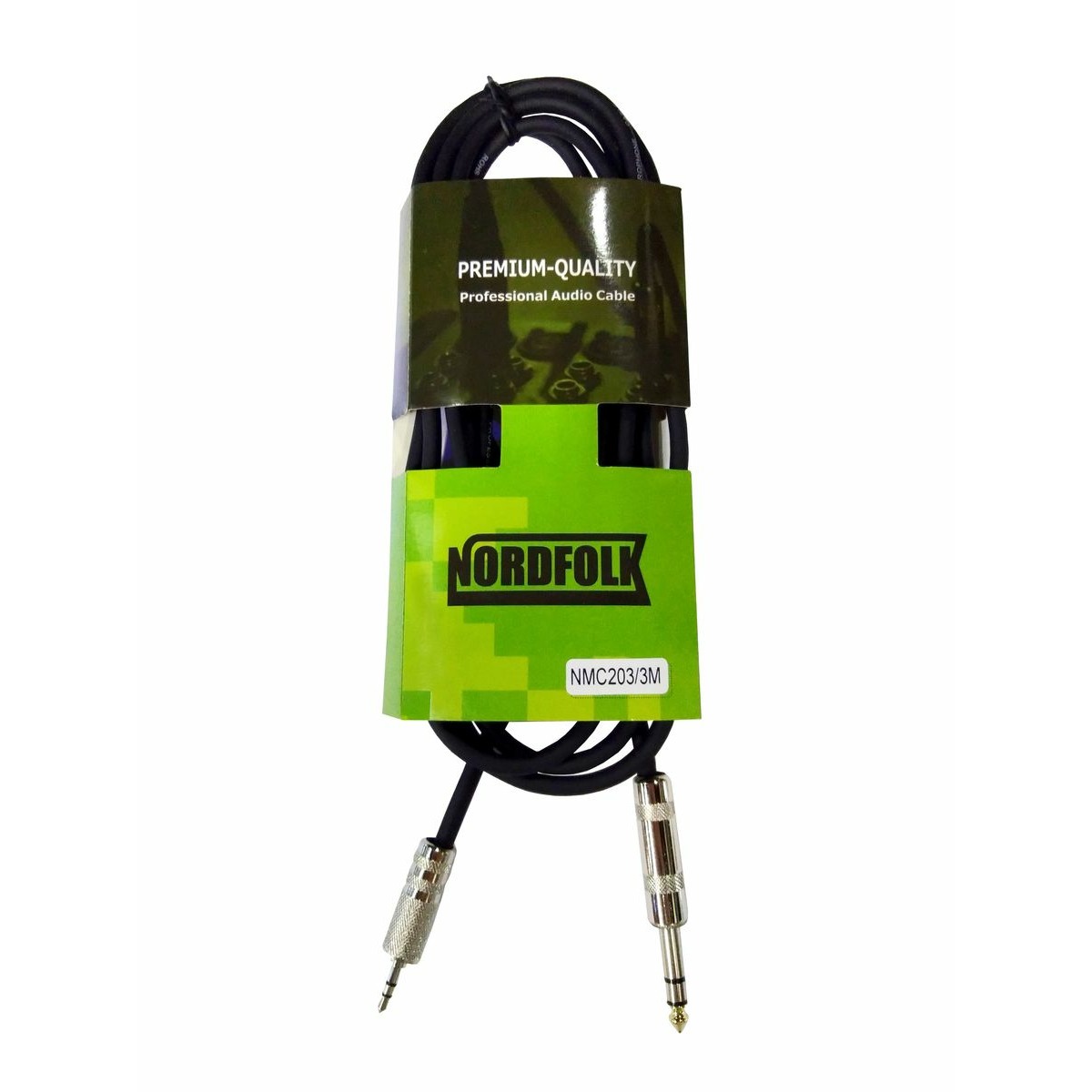 

Кабель аудио 1xMini Jack - 1xJack NORDFOLK NMC203/1M 1.0m, NMC203/1M 1.0m