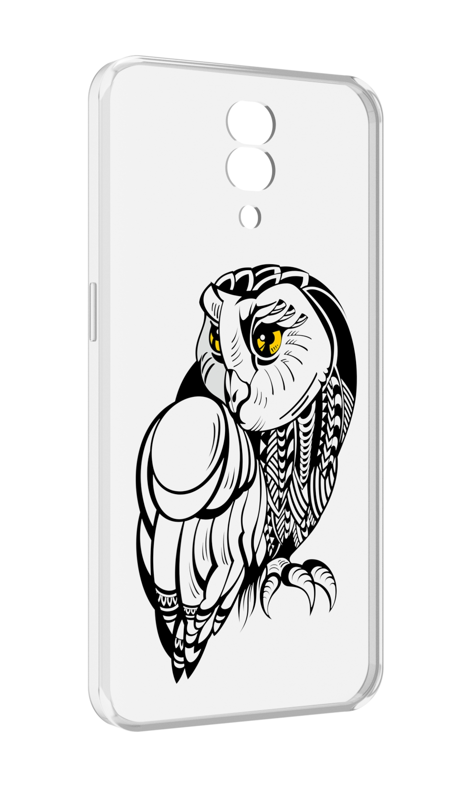 

Чехол MyPads сова-красотка для Blackview BV7200, Прозрачный, Tocco