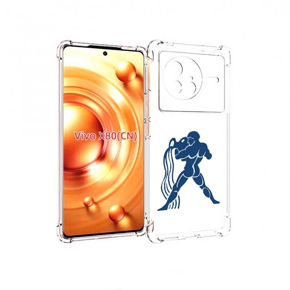 

Чехол Mypads Знак-Зодиака-Водолей7 Для Vivo X80, Прозрачный, Tocco