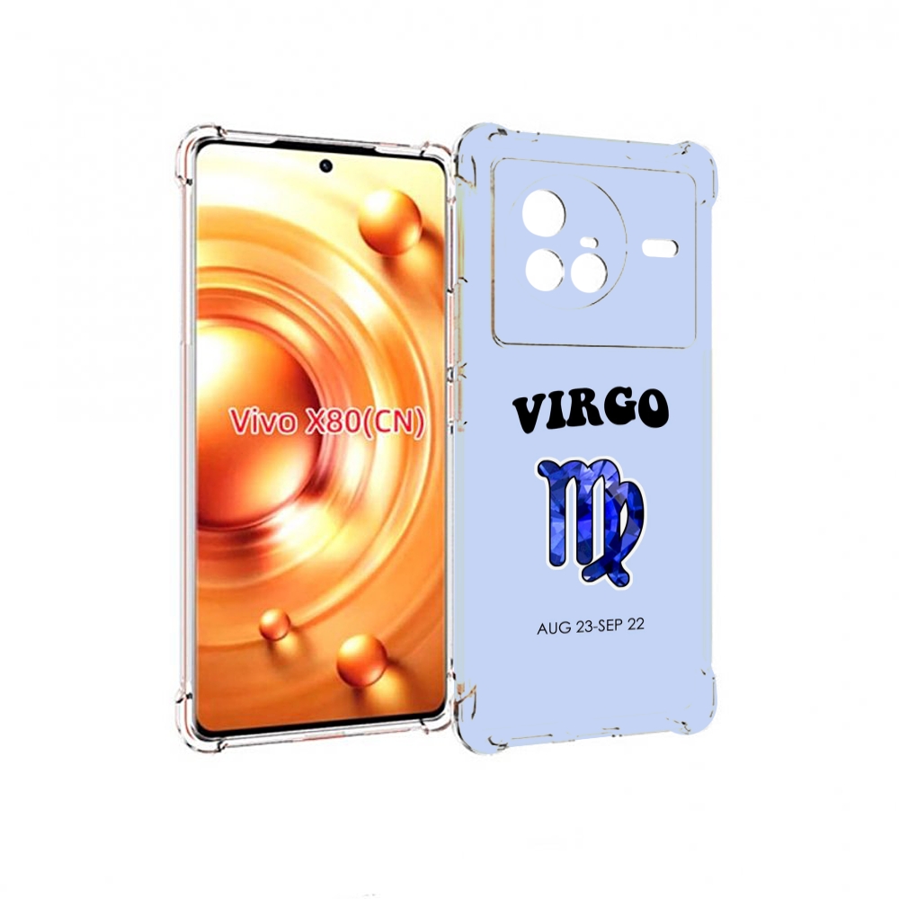 

Чехол Mypads Знак-Зодиака-Дева-1 Для Vivo X80, Прозрачный, Tocco