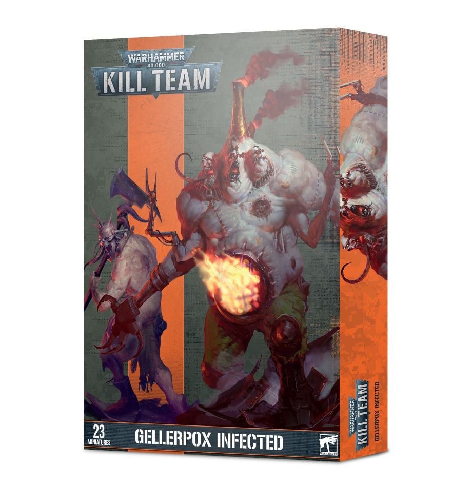 Миниатюры для игры Games Workshop Warhammer 40000: Kill Team Gellerpox Infected 103-04 thrice the brinded cat hath mewd м bradley