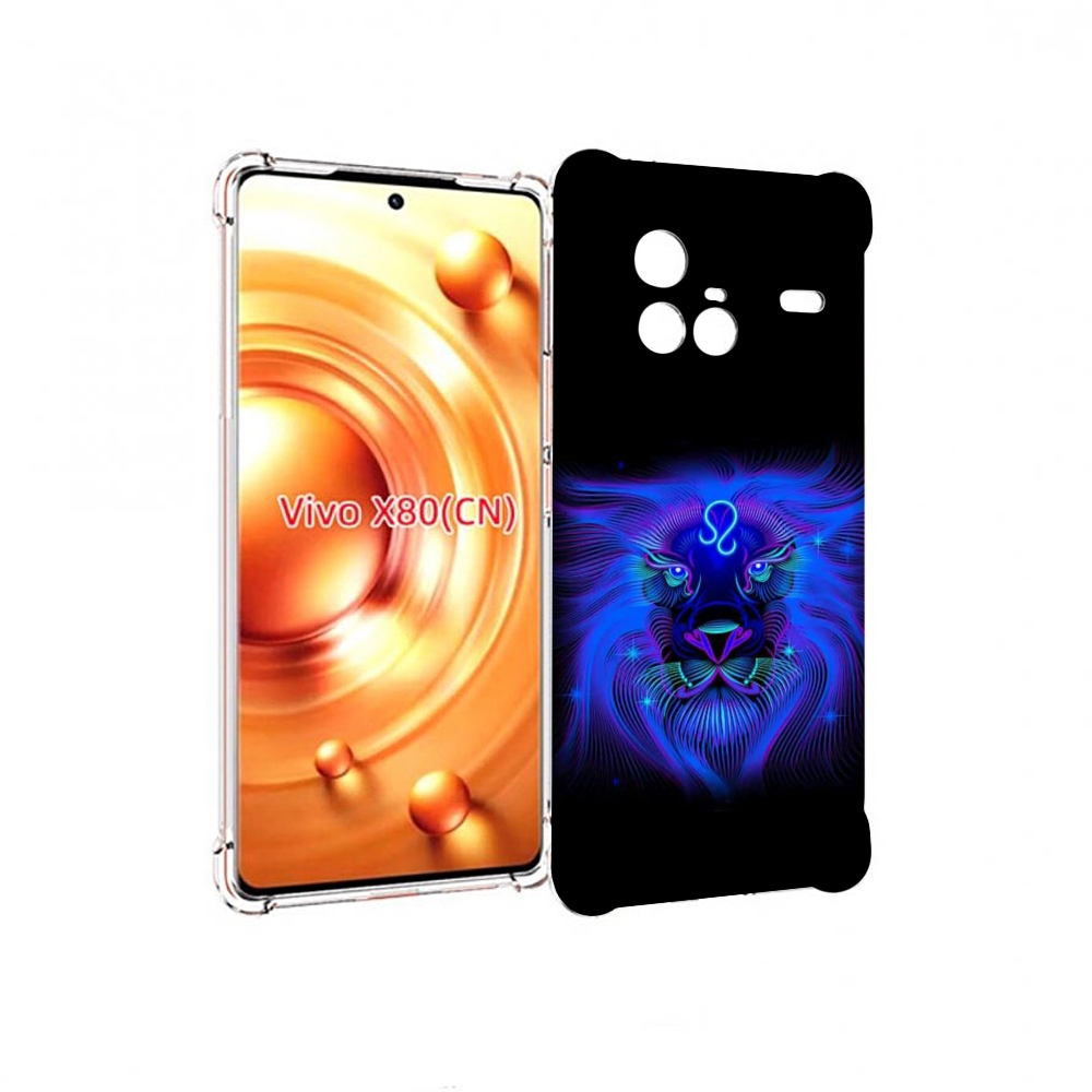 

Чехол Mypads Знак-Зодиака-Лев-3 Для Vivo X80, Прозрачный, Tocco