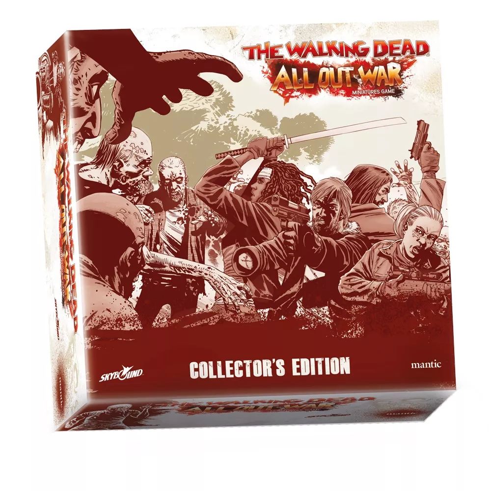 Настольная игра Mantic Games The Walking Dead All Out War Collector's Edition electric forklift accessories walking drive motor spring drive motor carbon brush snail spring 5 14 31