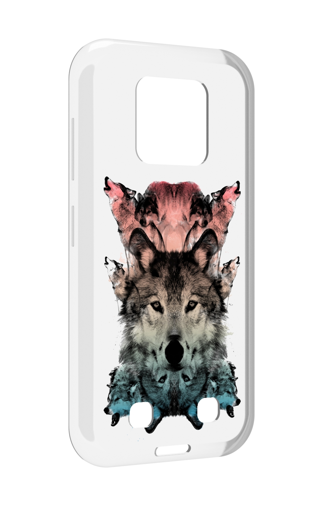 

Чехол MyPads стая для Oukitel WP18, Прозрачный, Tocco