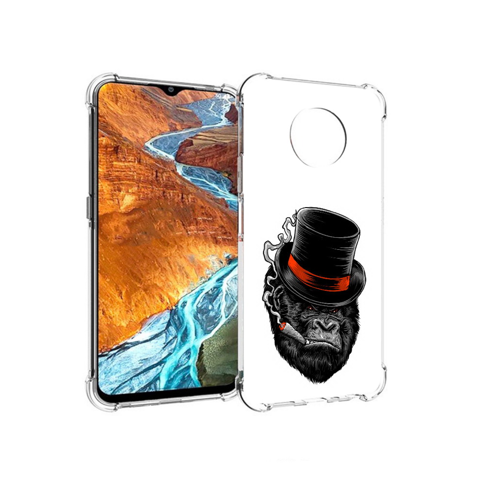 

Чехол MyPads Tocco для Nokia G300 дизайнерская горилла (PT224563.108.431), Прозрачный, Tocco