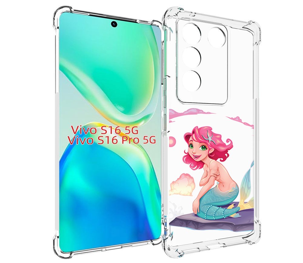 

Чехол MyPads русалочка для Vivo S16 5G/S16 Pro 5G/V27/V27 Pro, Tocco