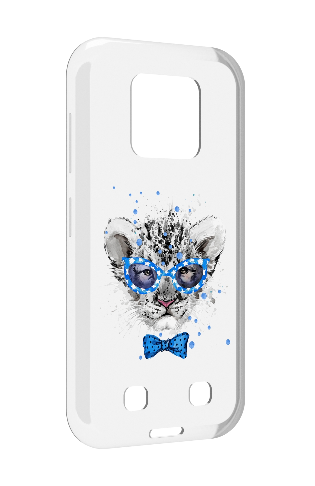 

Чехол MyPads тигренок с бабочкой для Oukitel WP18, Прозрачный, Tocco