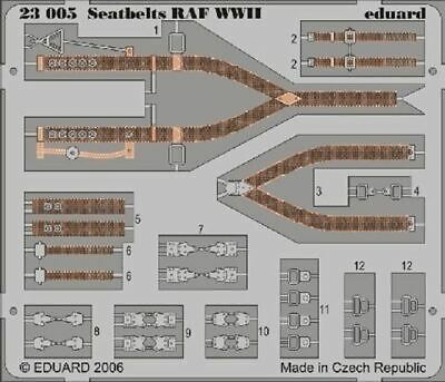 фото Фототравление eduard 23005 привязные ремни для seatbelts raf wwii