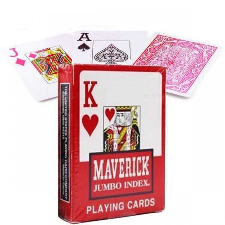 

Карты "Maverick Jumbo Red/blue"