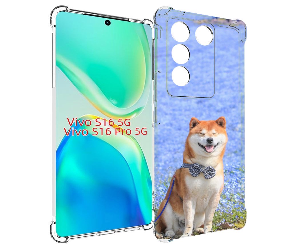 

Чехол MyPads сиба шиба ину 2 для Vivo S16 5G/S16 Pro 5G/V27/V27 Pro, Tocco
