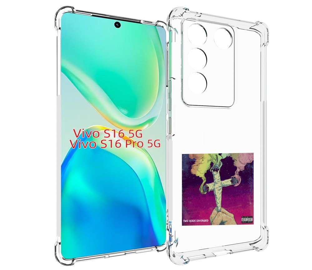 

Чехол MyPads сигаретный крест для Vivo S16 5G/S16 Pro 5G/V27/V27 Pro, Tocco