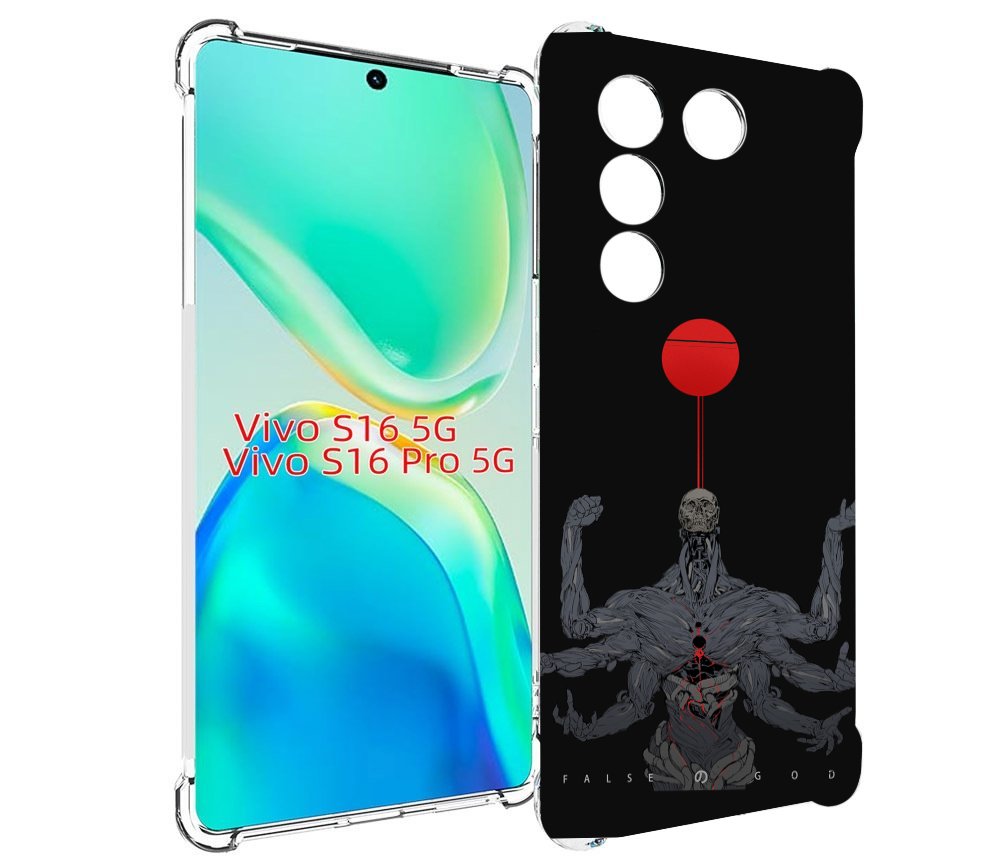 

Чехол MyPads скелет-с-6-руками для Vivo S16 5G/S16 Pro 5G/V27/V27 Pro, Tocco