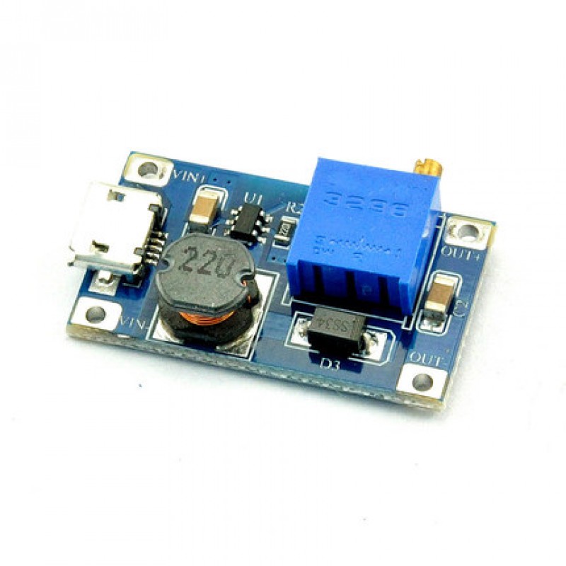 

10 штук, Повышающий DC-DC преобразователь (micro USB)