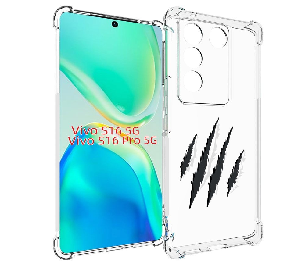 

Чехол MyPads след-когтей для Vivo S16 5G/S16 Pro 5G/V27/V27 Pro, Tocco