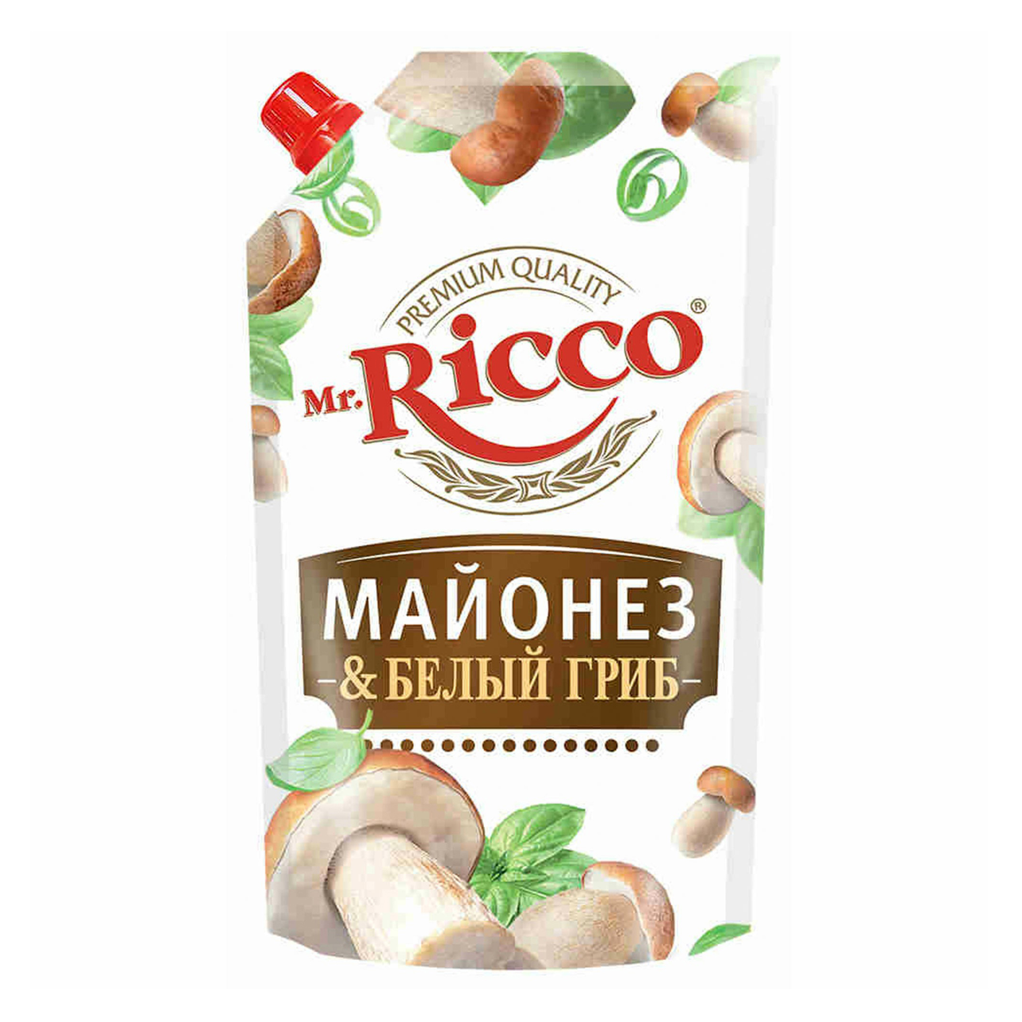 

Майонез Mr.Ricco Белый гриб 50% 375 г