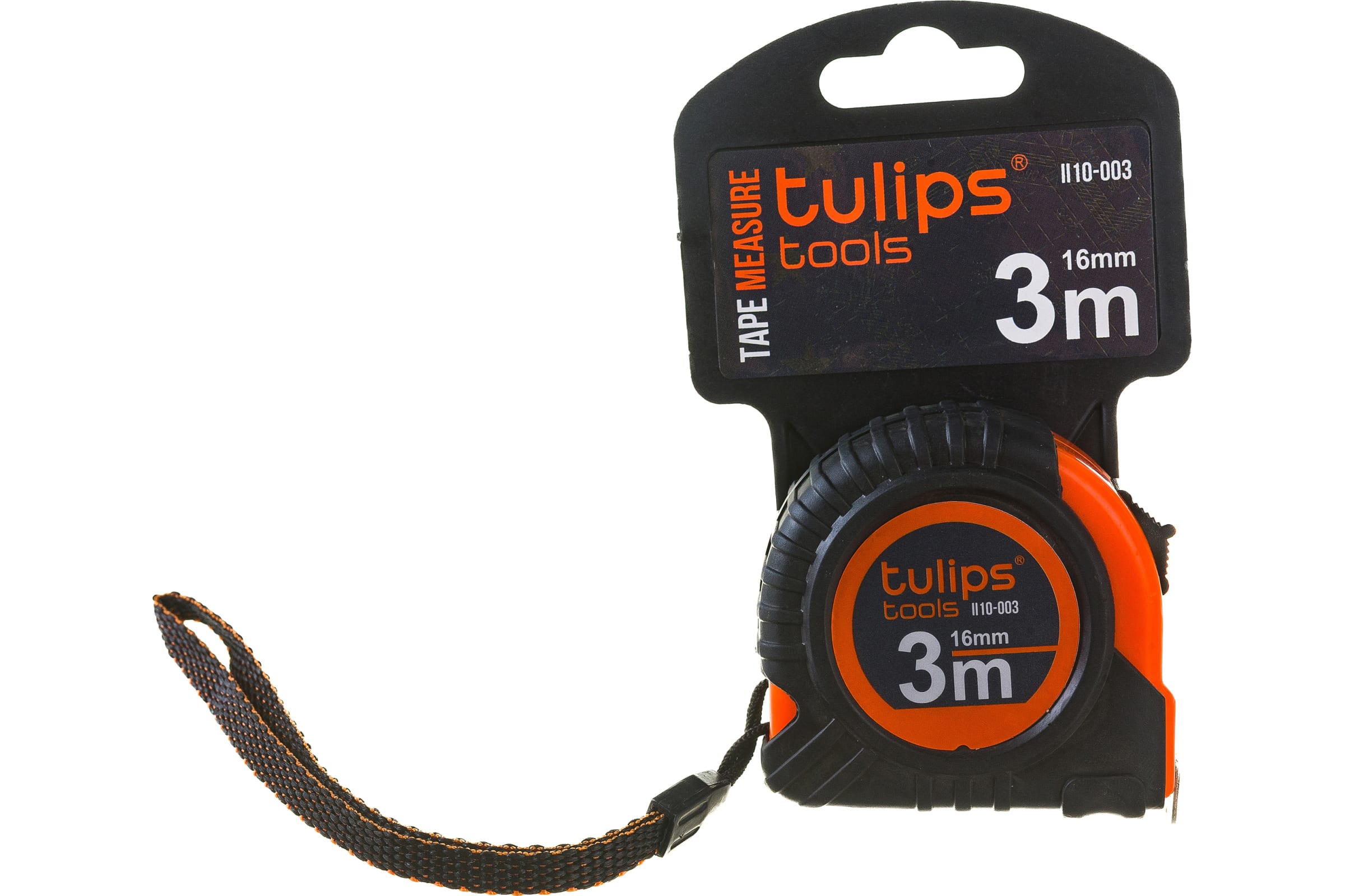 

Tulips tools Рулетка с фиксатором 3 м/16 мм II10-003