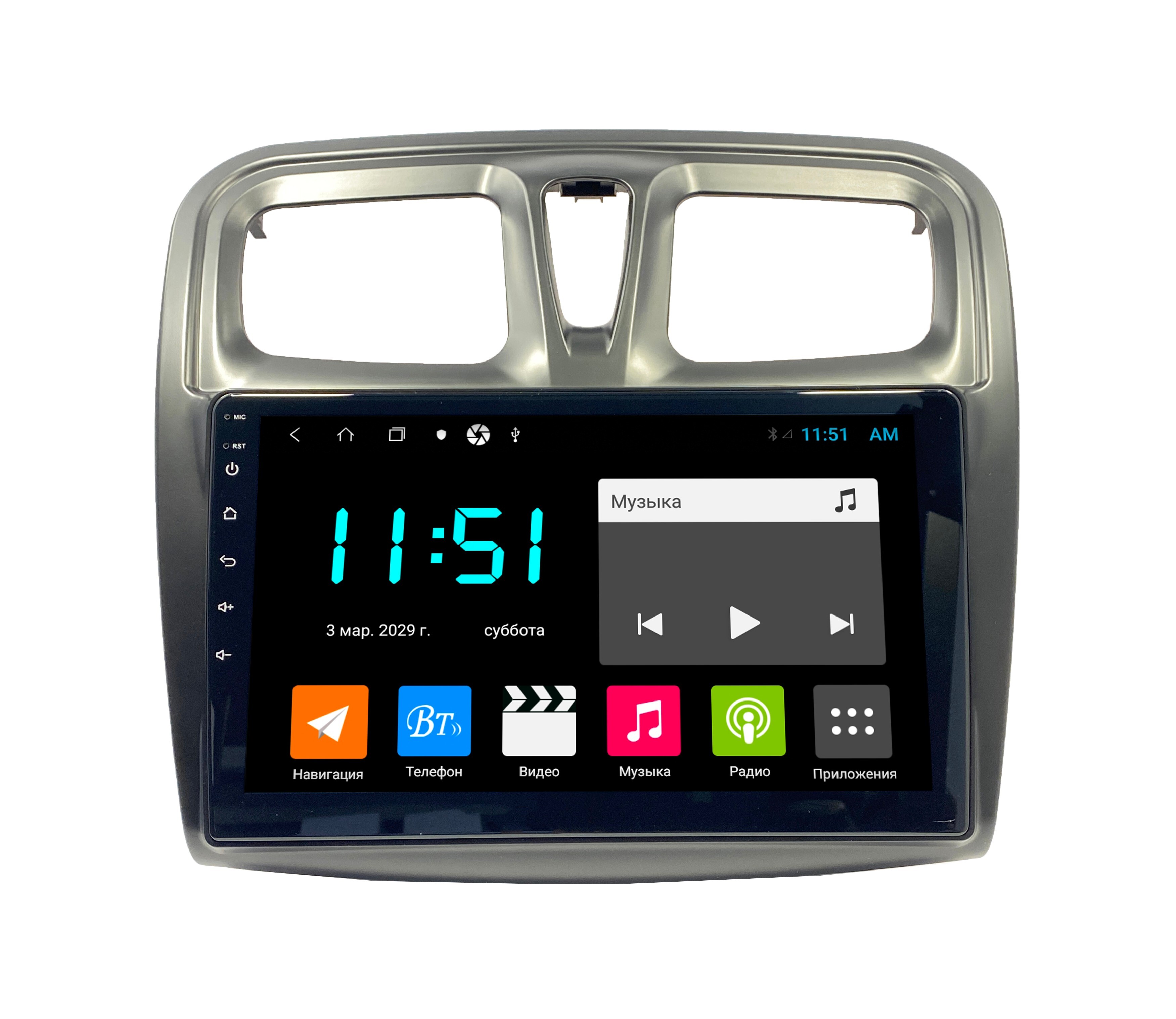 Штатная автомагнитола Zenith Renault Sandero Stepway ll 2013-2023 Android 12 464GB 3219800₽