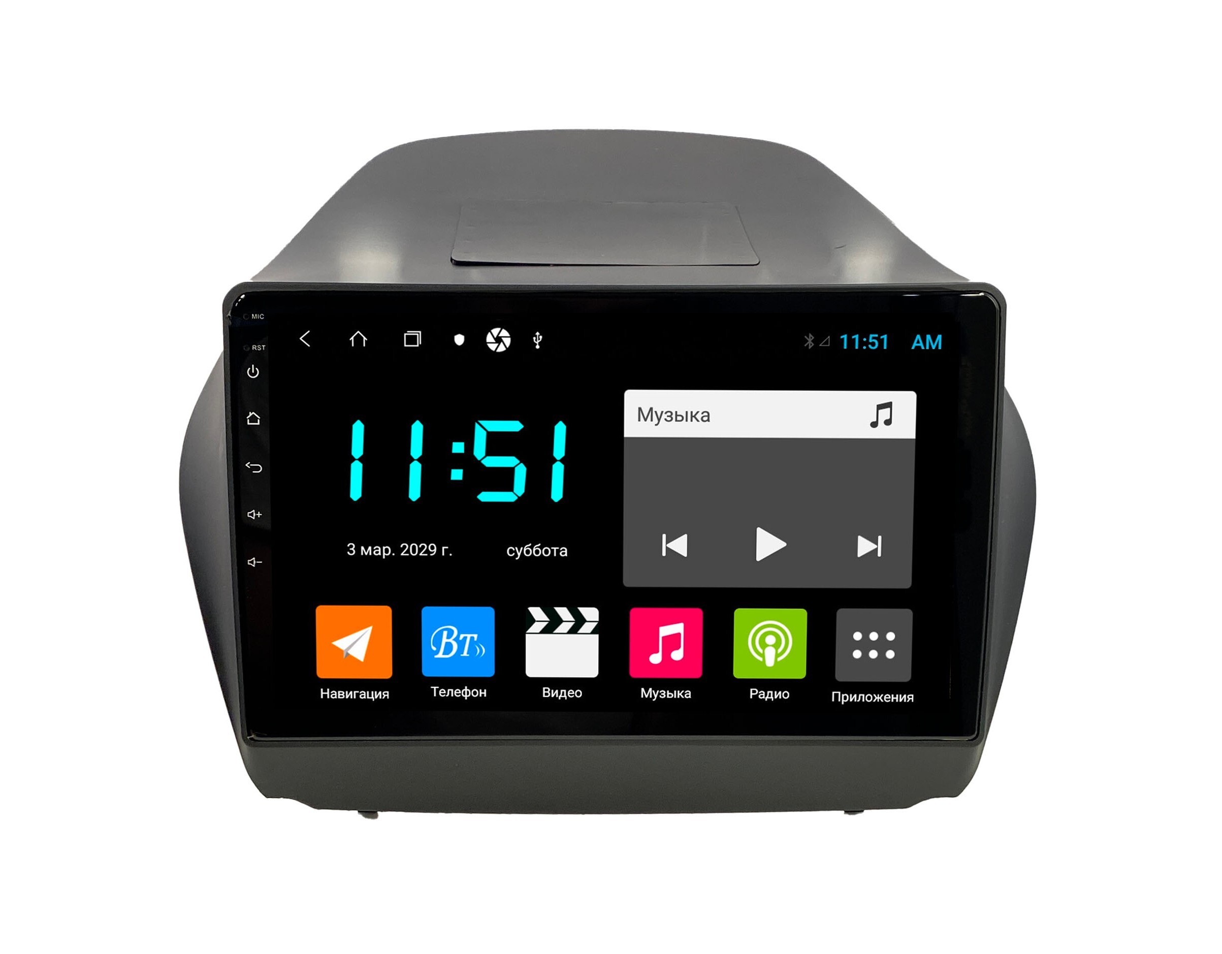 Штатная автомагнитола Zenith Hyundai IX-35 2009-2015 Android 12 464GB Мультируль 3021300₽