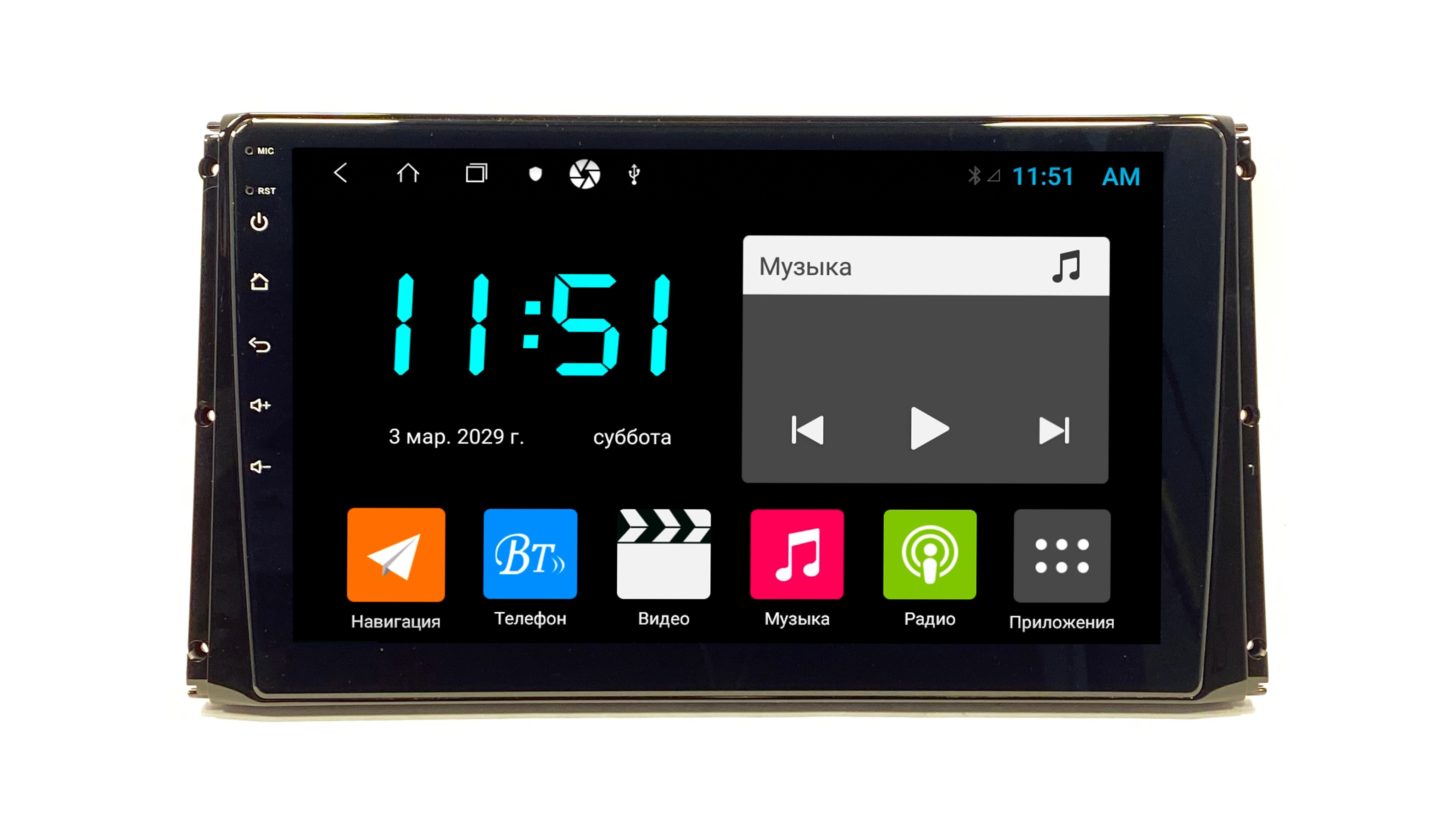 Штатная автомагнитола Zenith Toyota RAV4 2019 464GB Android 12 Мультируль ШГУ 3185800₽