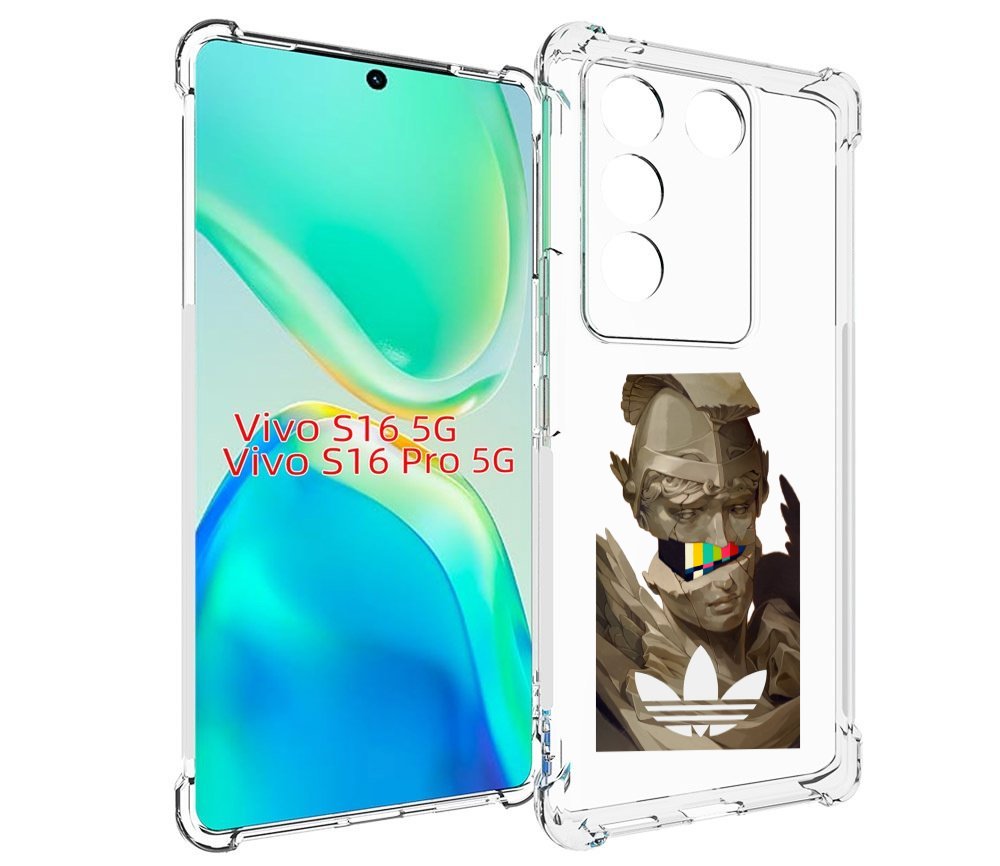 

Чехол MyPads статуя-адидас для Vivo S16 5G/S16 Pro 5G/V27/V27 Pro, Tocco
