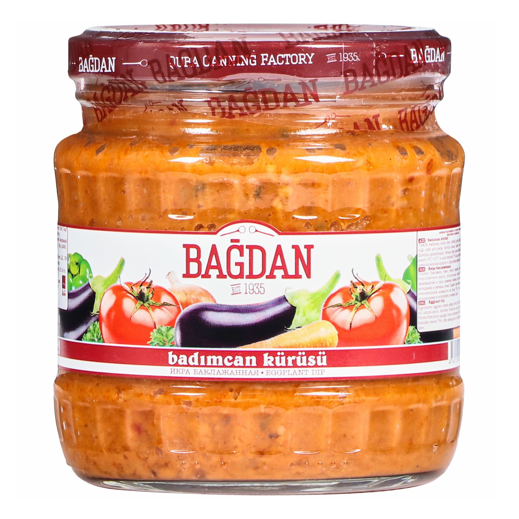 

Икра Bagdan из баклажанов 450 г