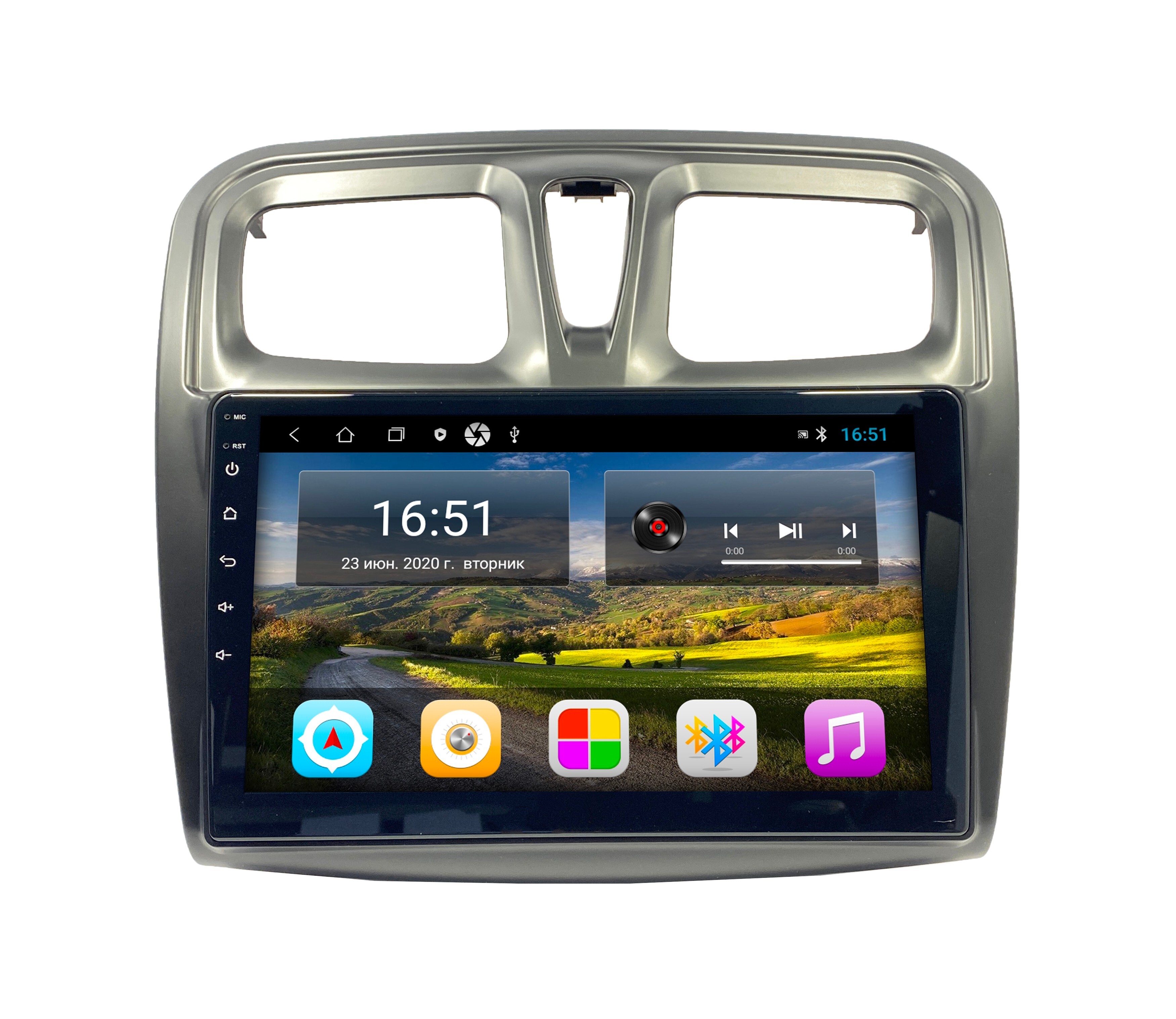 Штатная автомагнитола Zenith Renault Sandero Stepway ll 2013-2023 Android 12 232GB 2145200₽