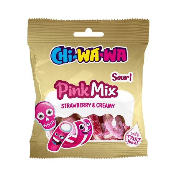 Мармелад жевательный Chi-wa-wa Pink Mix 90 г