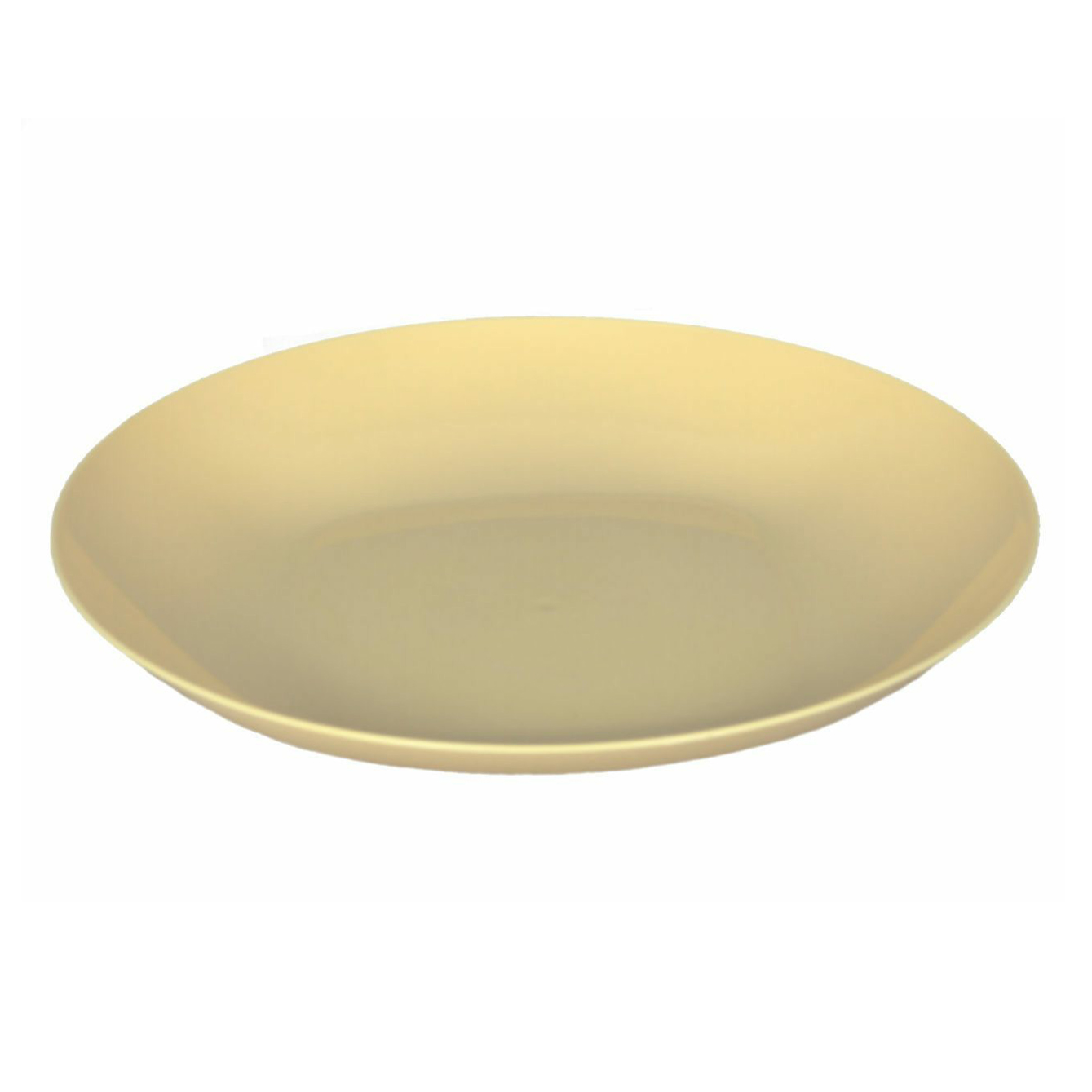 

Тарелка одноразовая бежевая 480 мл