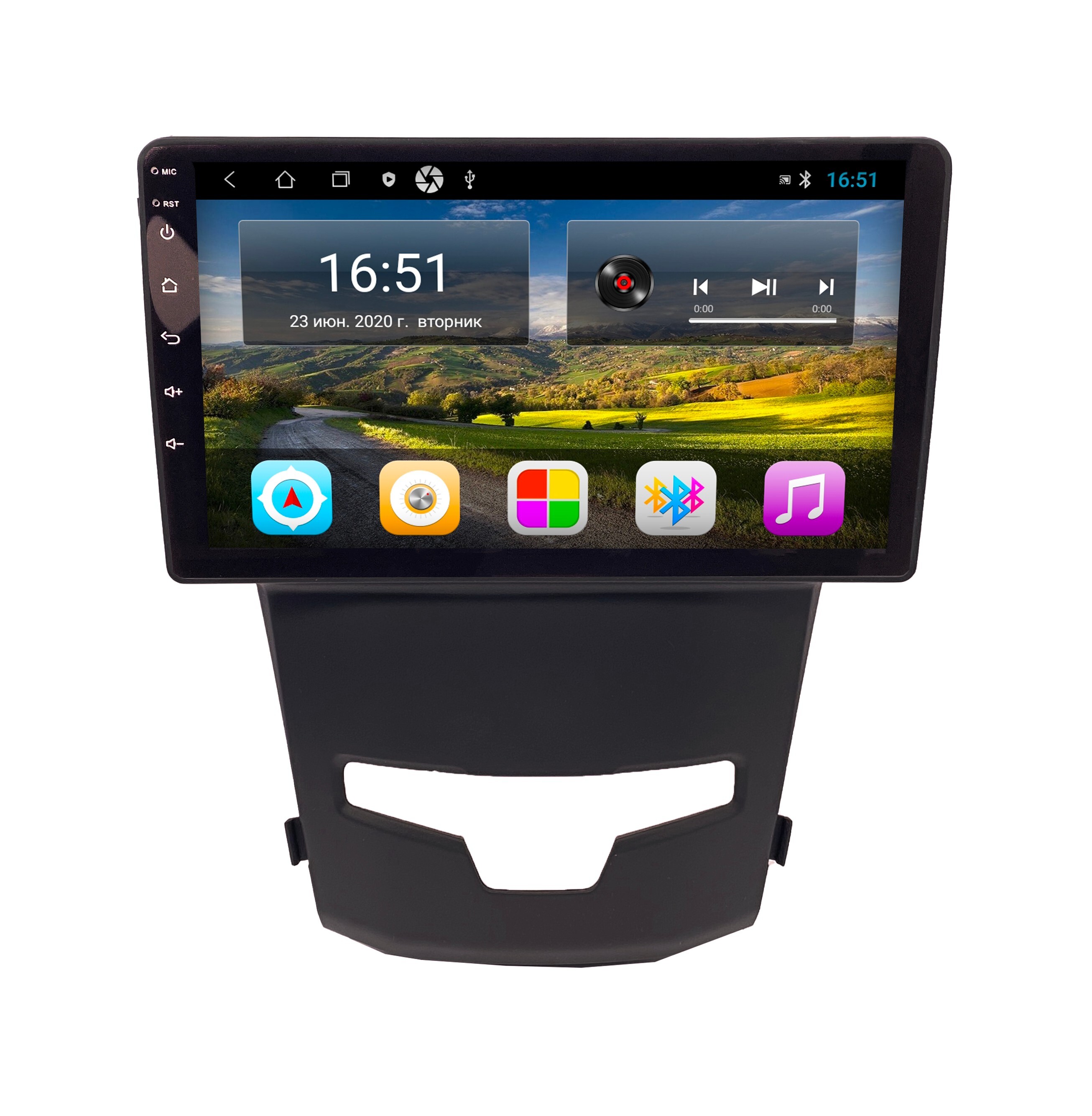 Штатная автомагнитола Zenith Ssang Yong Actyon 2014 Android 12 232GB Мультируль 1975100₽