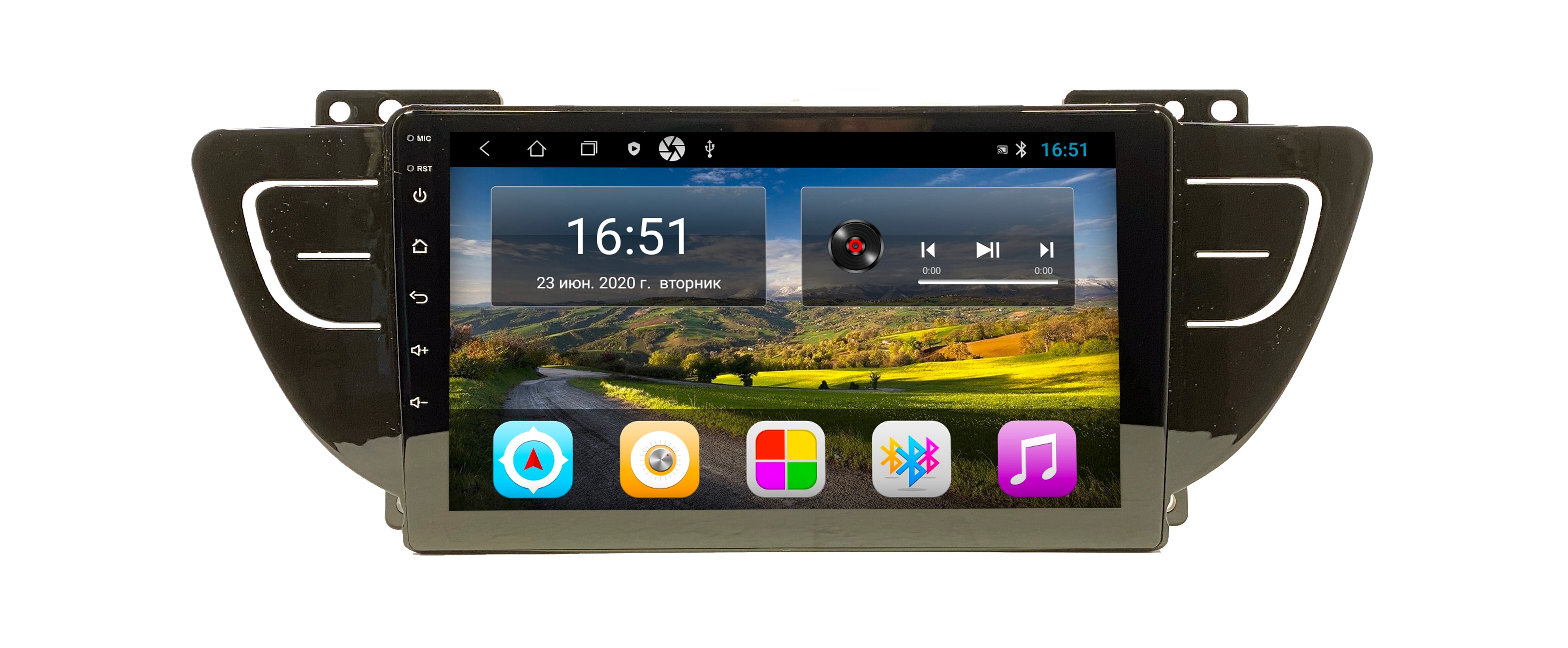 Штатная автомагнитола Zenith Geely Atlas 2018 Android 12 232GB Мультируль ШГУ 2145200₽