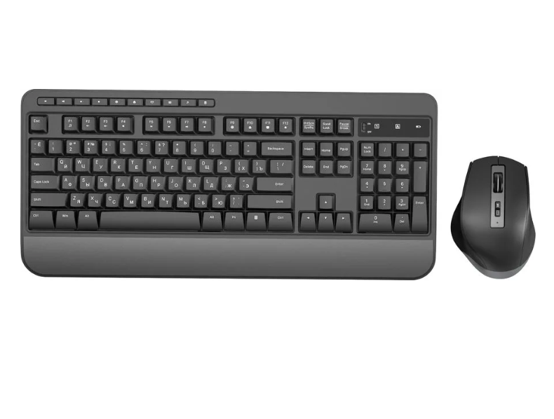 Комплект клавиатура и мышь Оклик S290W USB