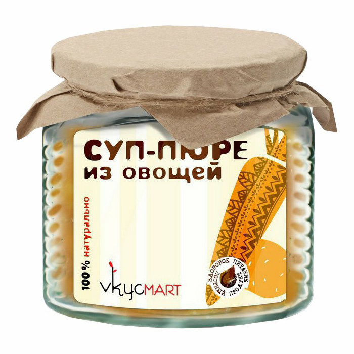 

Суп-пюре из овощей Vkycmart 400 г