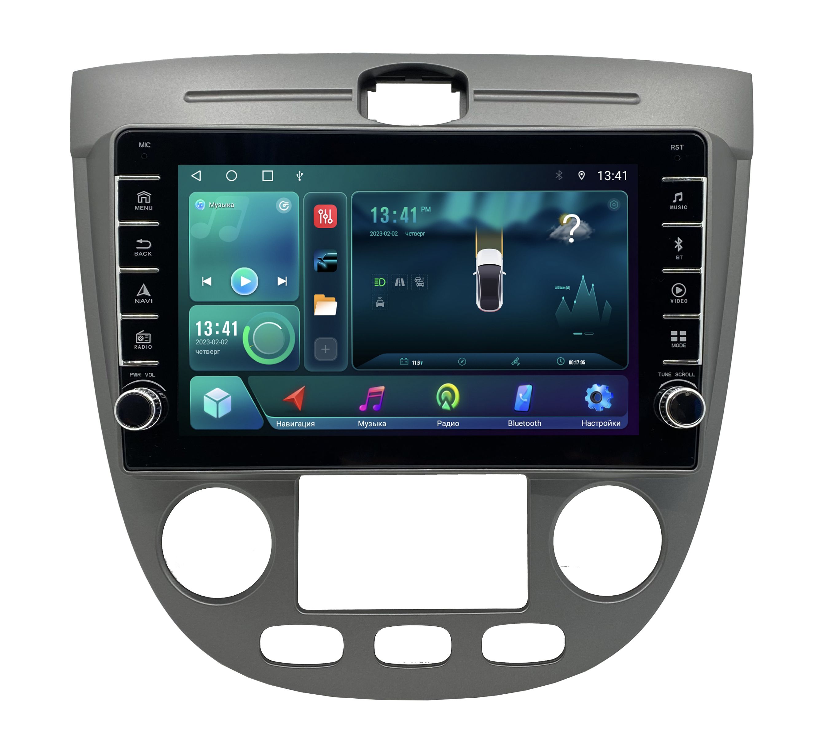 Штатная магнитола Zenith Chevrolet Lacetti 2004-2013 хетчбэкуниверсал климатконтр 3240700₽