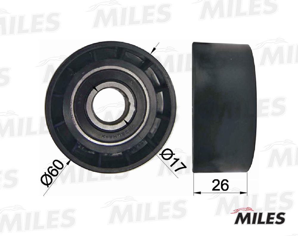 

Ролик Ремня Приводного Renault Logan/Clio/Kangoo/Megane Направляющий С Конд. Miles AG03013