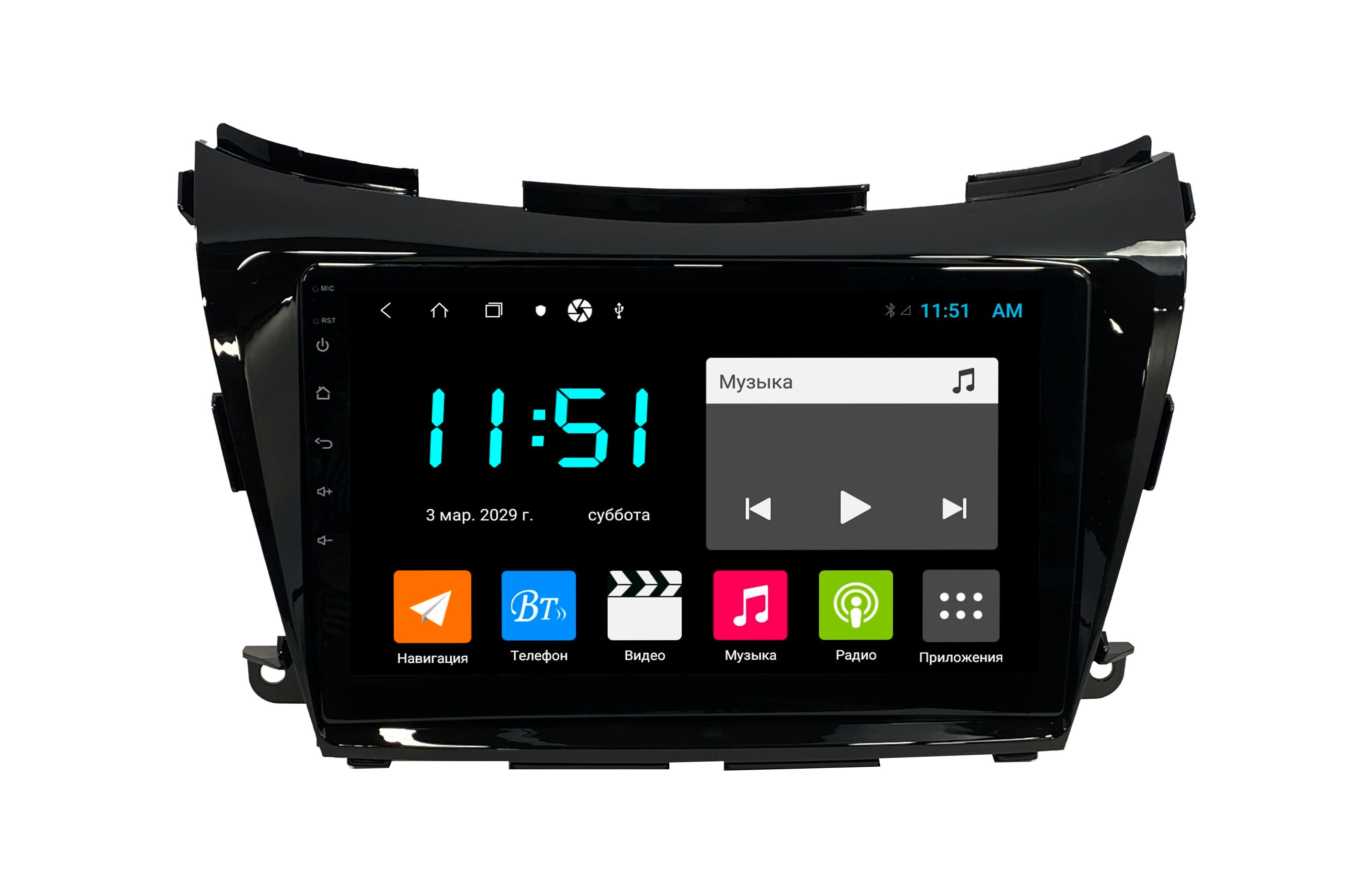 Штатная автомагнитола Zenith Nissan Murano 2014-2020 Android 12 464GB Мультируль 3177300₽