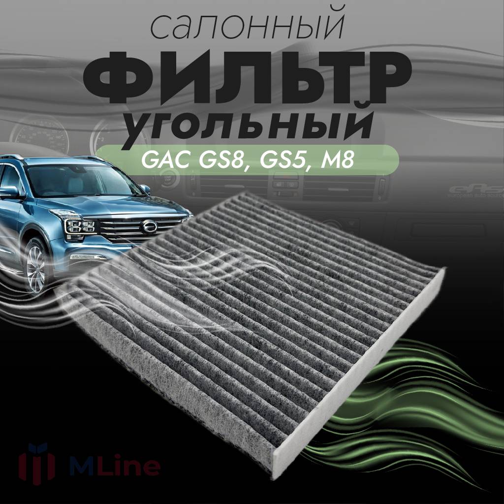 Фильтр салона угольный Che Shuang CC-C195K для GAC GS8 2016-, GS5 2018-, M8 2020-