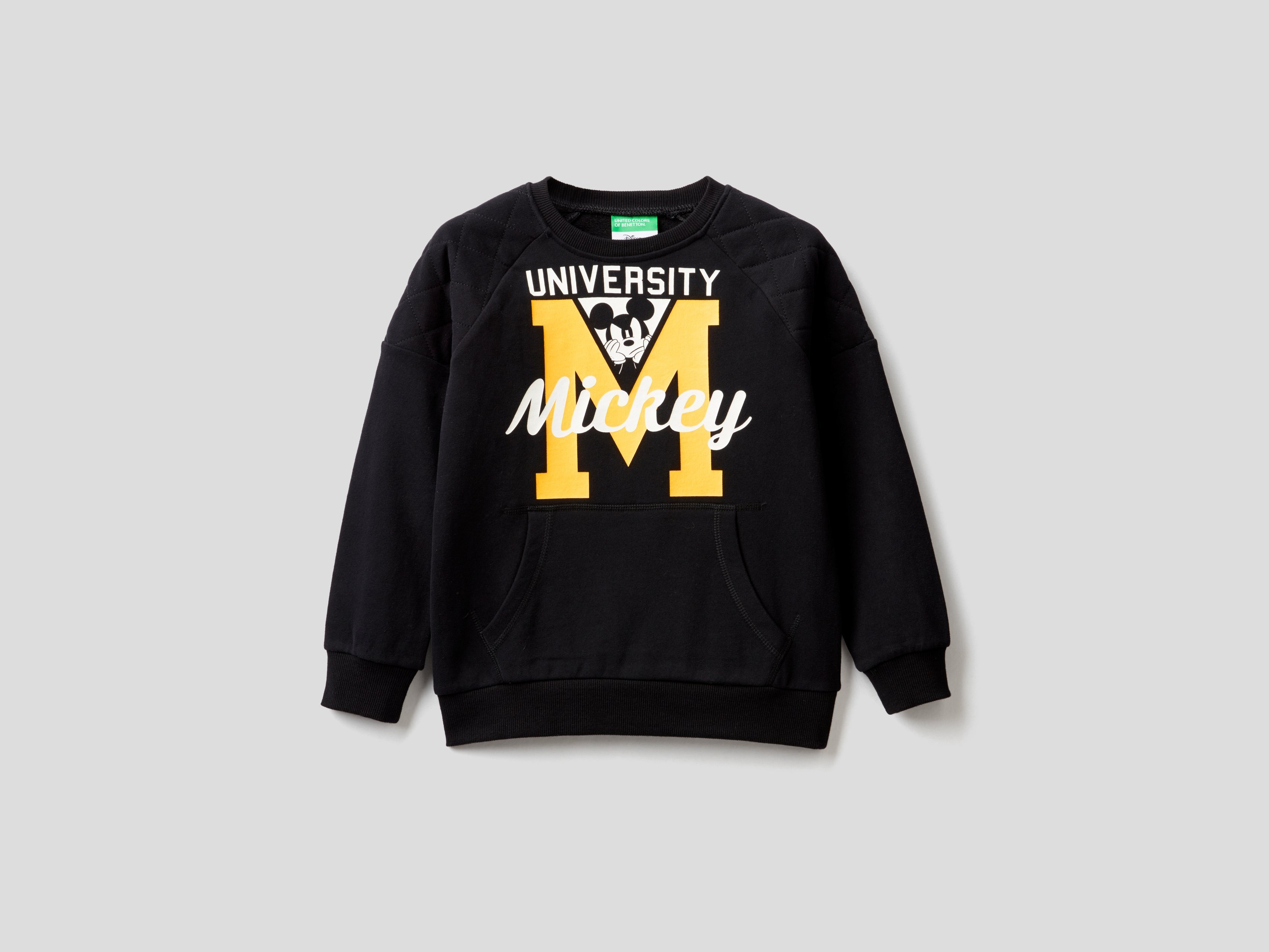 

Свитшот для мальчиков Benetton цв. черный р.146, 21A_3JR4C15EE