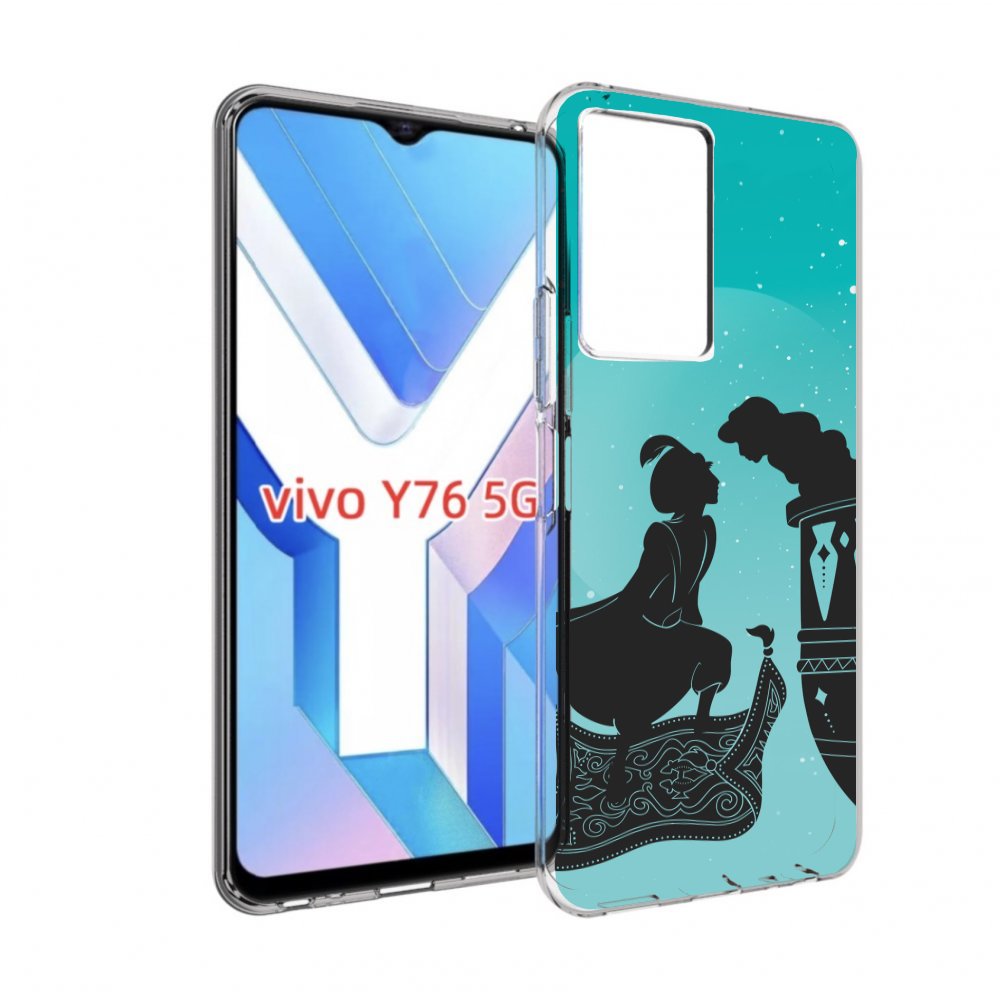 

Чехол MyPads алладин тень для Vivo Y76 5G, Прозрачный, Tocco