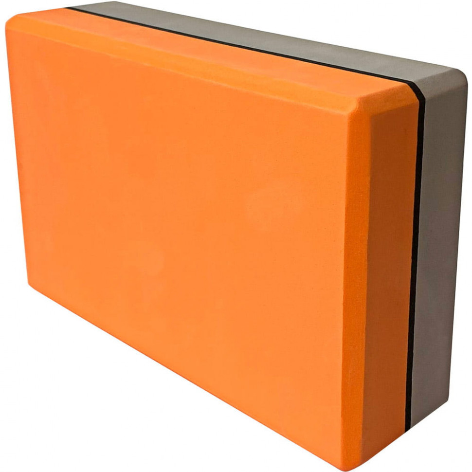 

EVB-200-2 Йога блок твердый 2-х цветный серо/оранжевый 223х150х72мм., E32567, 10019762