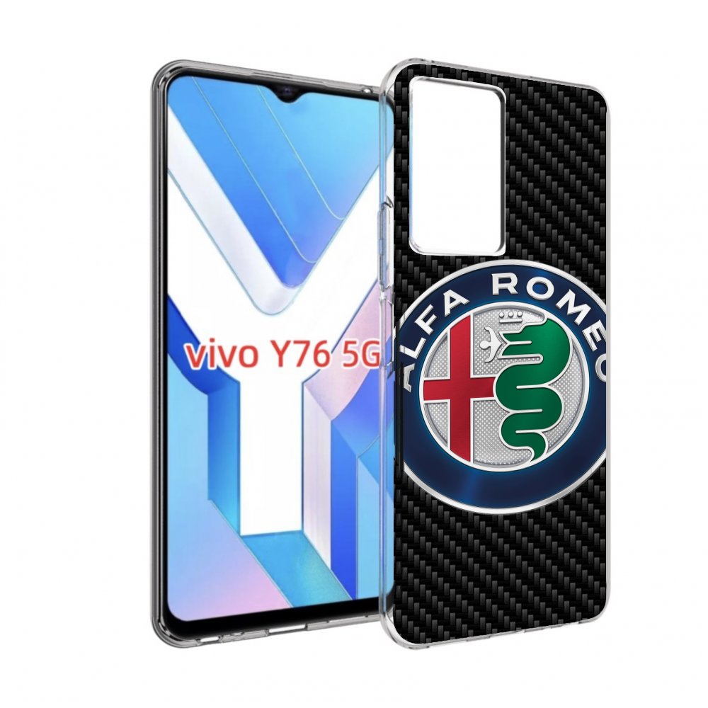 

Чехол MyPads альфа-ромео мужской для Vivo Y76 5G, Прозрачный, Tocco