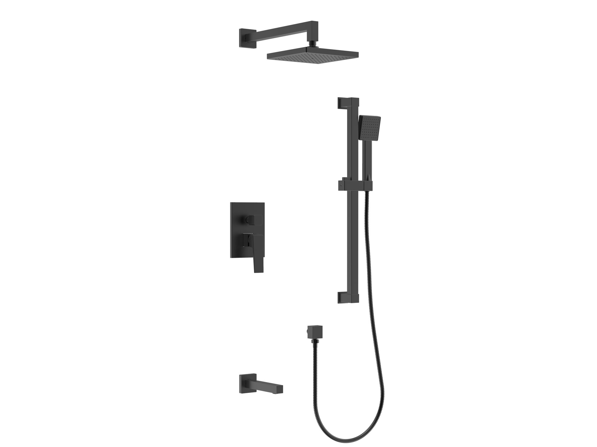 

Встроенная душевая система RUSH Thira (TR3635-60Black)