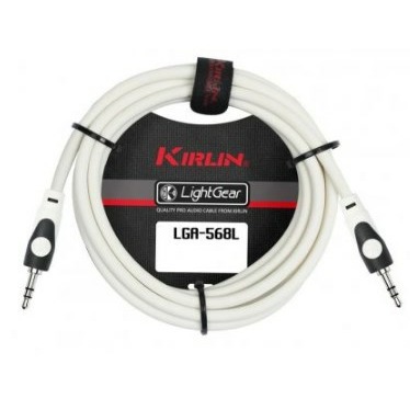 фото Кабель аудио 1xmini jack - 1xmini jack kirlin lga-568l 6m wh