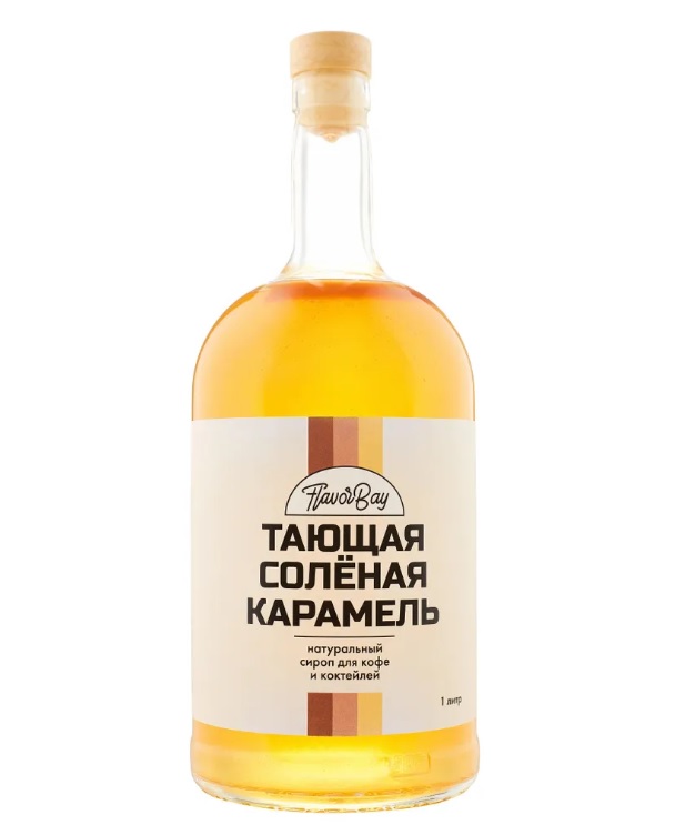 

Сироп для кофе Flavor Bay тающая соленная карамель, 1 л