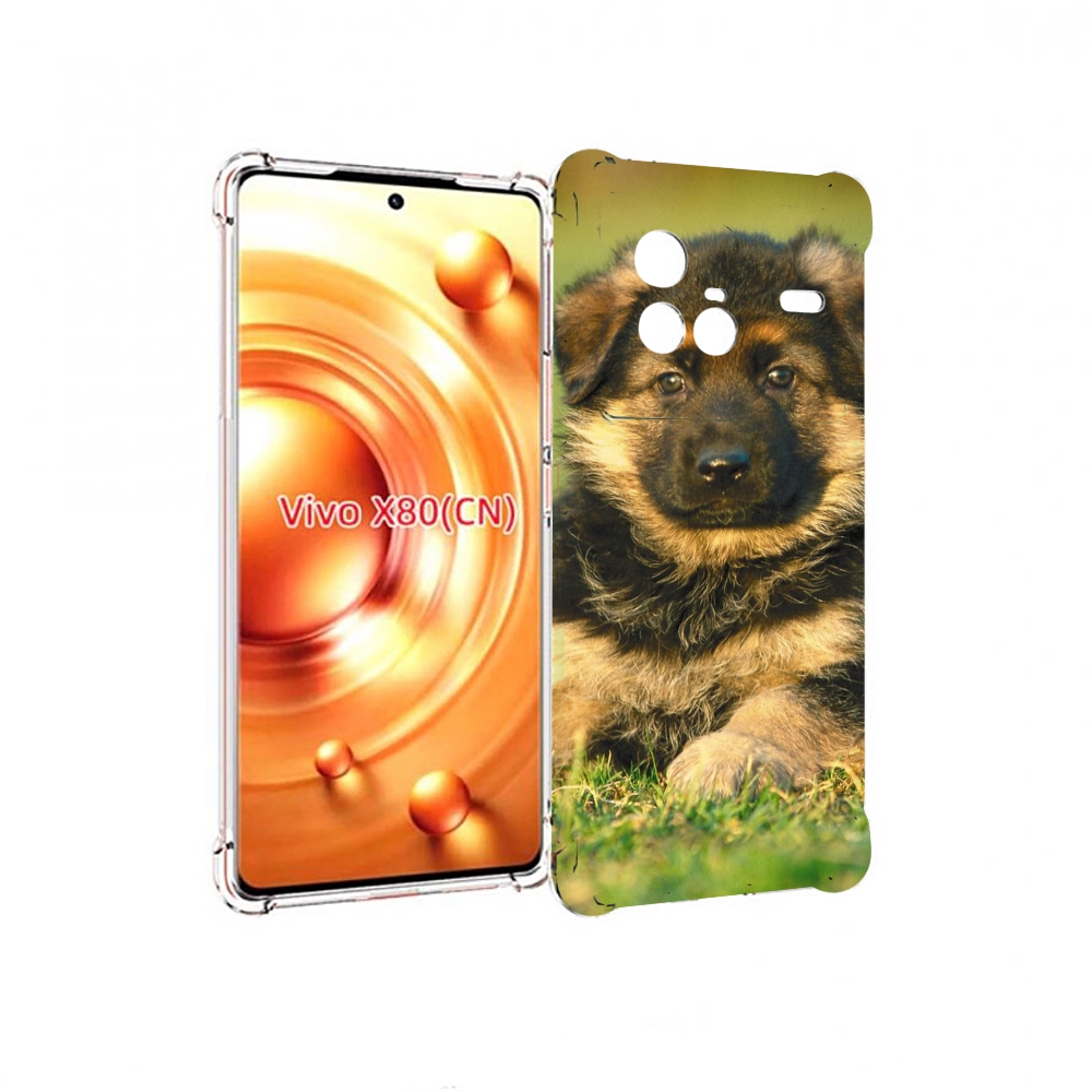 

Чехол Mypads Кавказская Овчарка Для Vivo X80, Прозрачный, Tocco