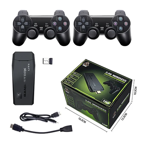 

UPGRADE! Игровая приставка Game Stick 3D, 128GB ,40.000 игр ,Сега ,Денди , PS1 . Игровая к
