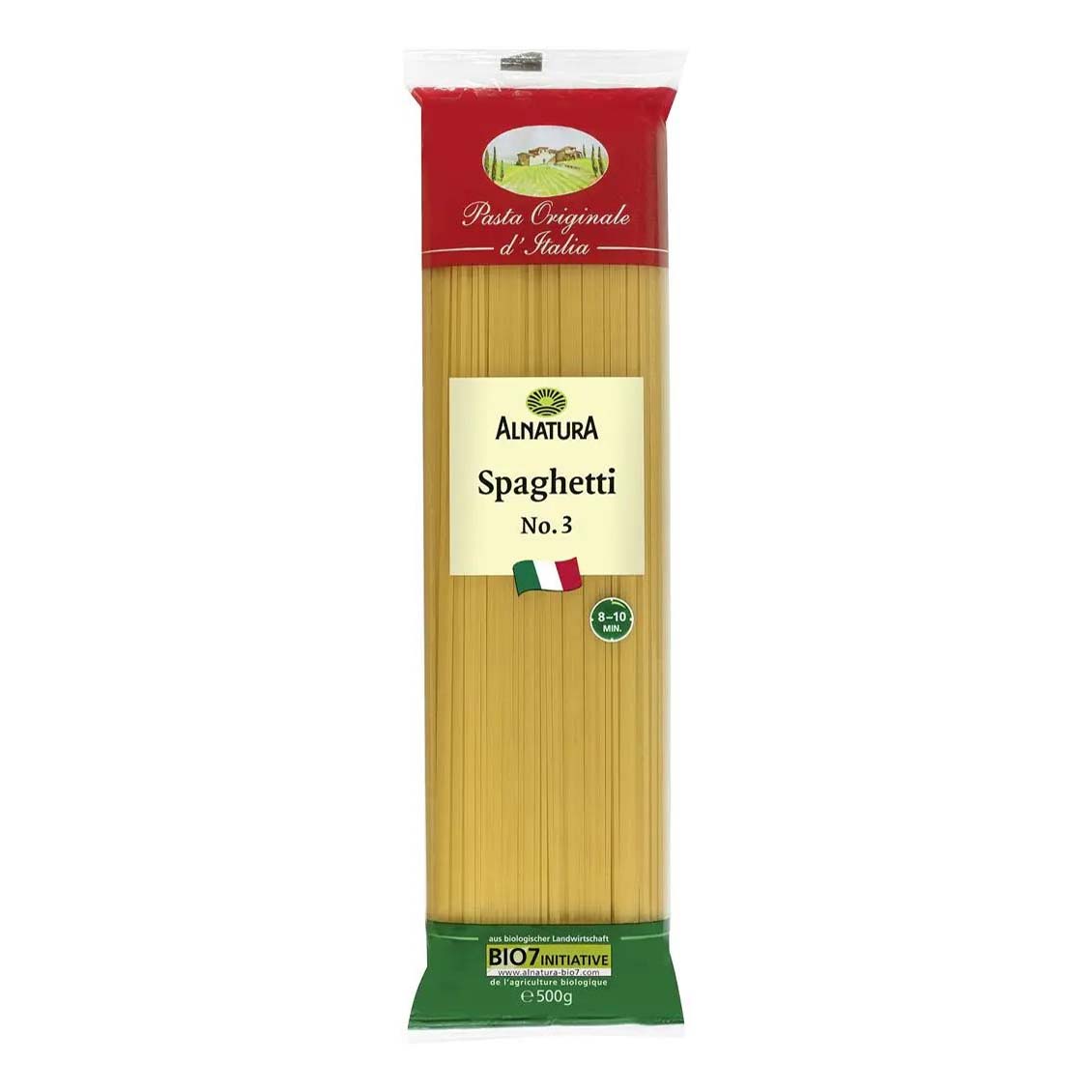 

Макаронные изделия Alnatura Спагетти №3 500 г