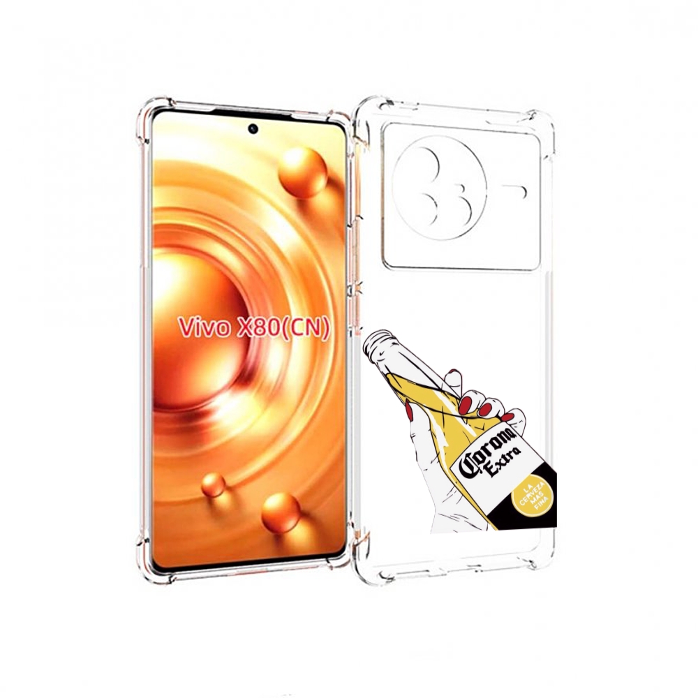 

Чехол Mypads Корона Екстра Для Vivo X80, Прозрачный, Tocco