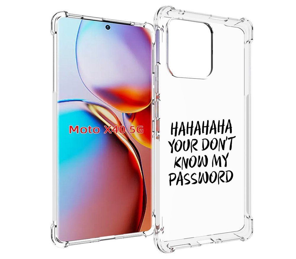 

Чехол MyPads Мой-пароль для Motorola Moto X40, Прозрачный, Tocco