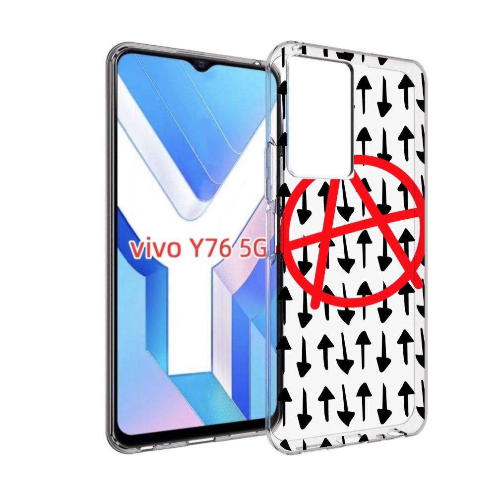 

Чехол MyPads анархия-панк для Vivo Y76 5G, Прозрачный, Tocco